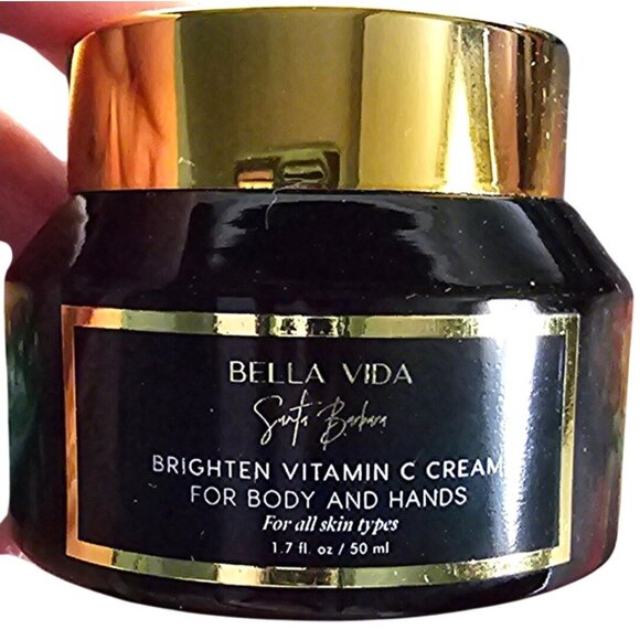 Bella Vida Santa Barbara Other - Bella Vida Santa Barbara Brighten Vitamin C Cream 1.7 Oz For Hands & Body All Sk